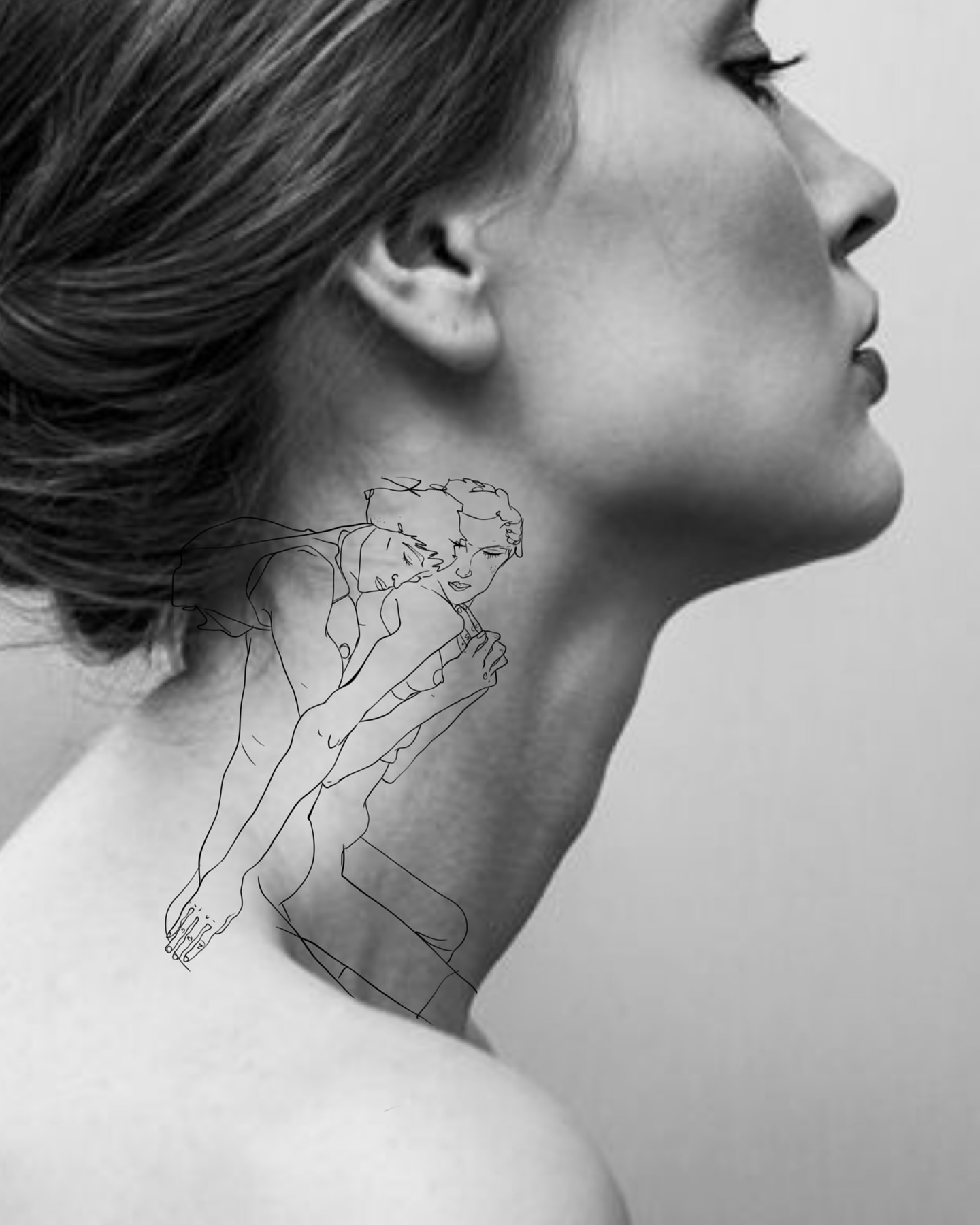 Tattoo by @badlystuffed — fine_line