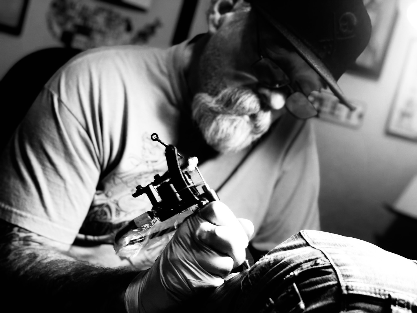 Tattoo by @biggusink — black_and_grey