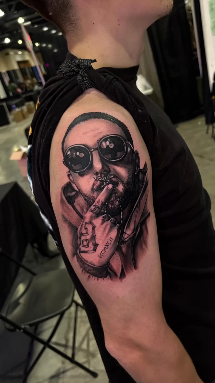 Tattoo by @joannatattoos β realism, black_and_grey