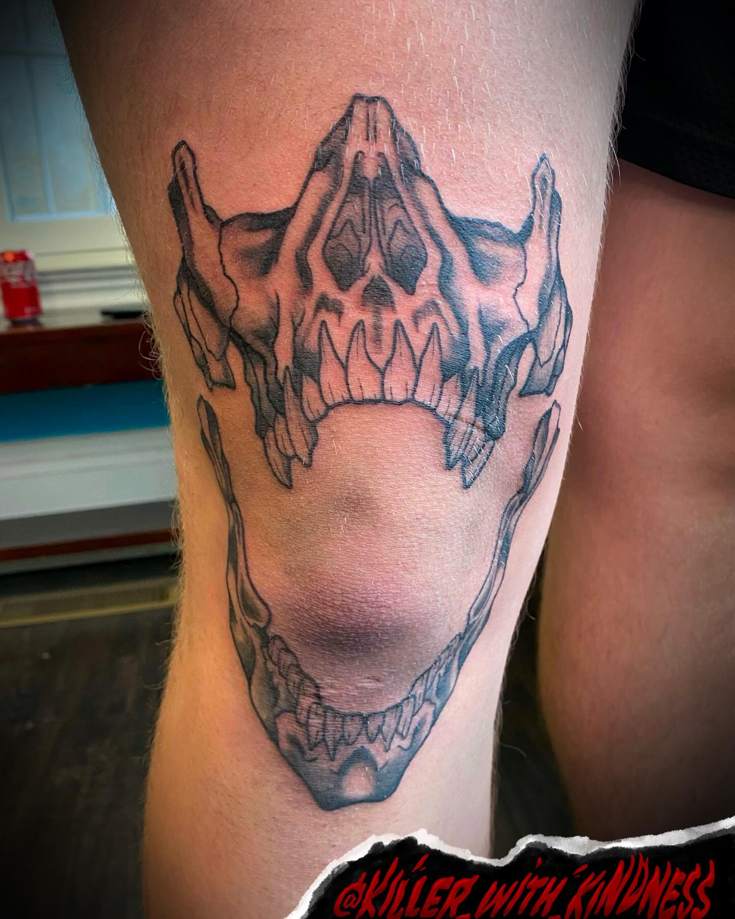 Tattoo by @killer_with_kindness — black_and_grey