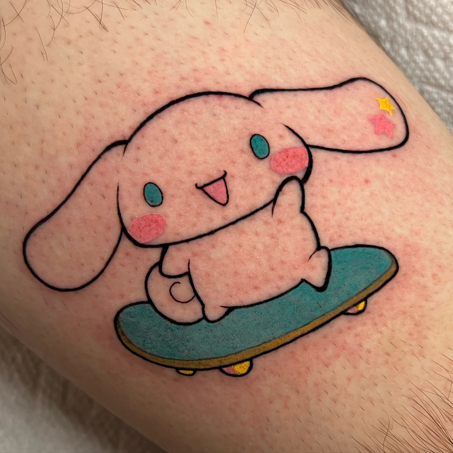 Tattoo by @lizzysmallzz — illustrative