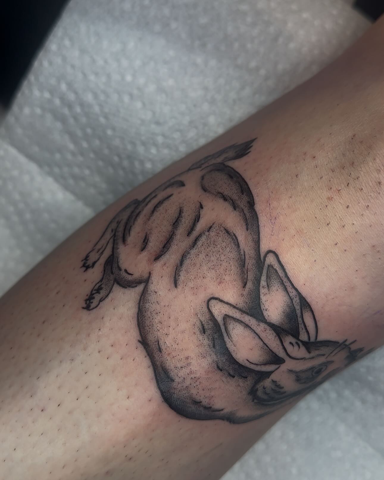 Tattoo by @savannahleetattoos — dotwork