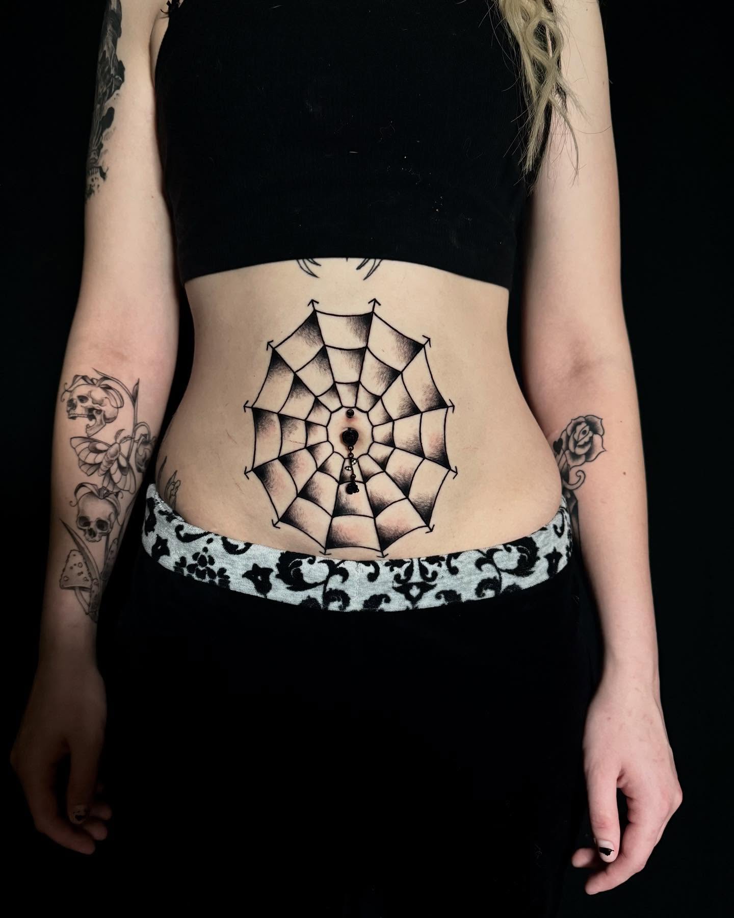 Tattoo by @_artattoos — dotwork, geometric