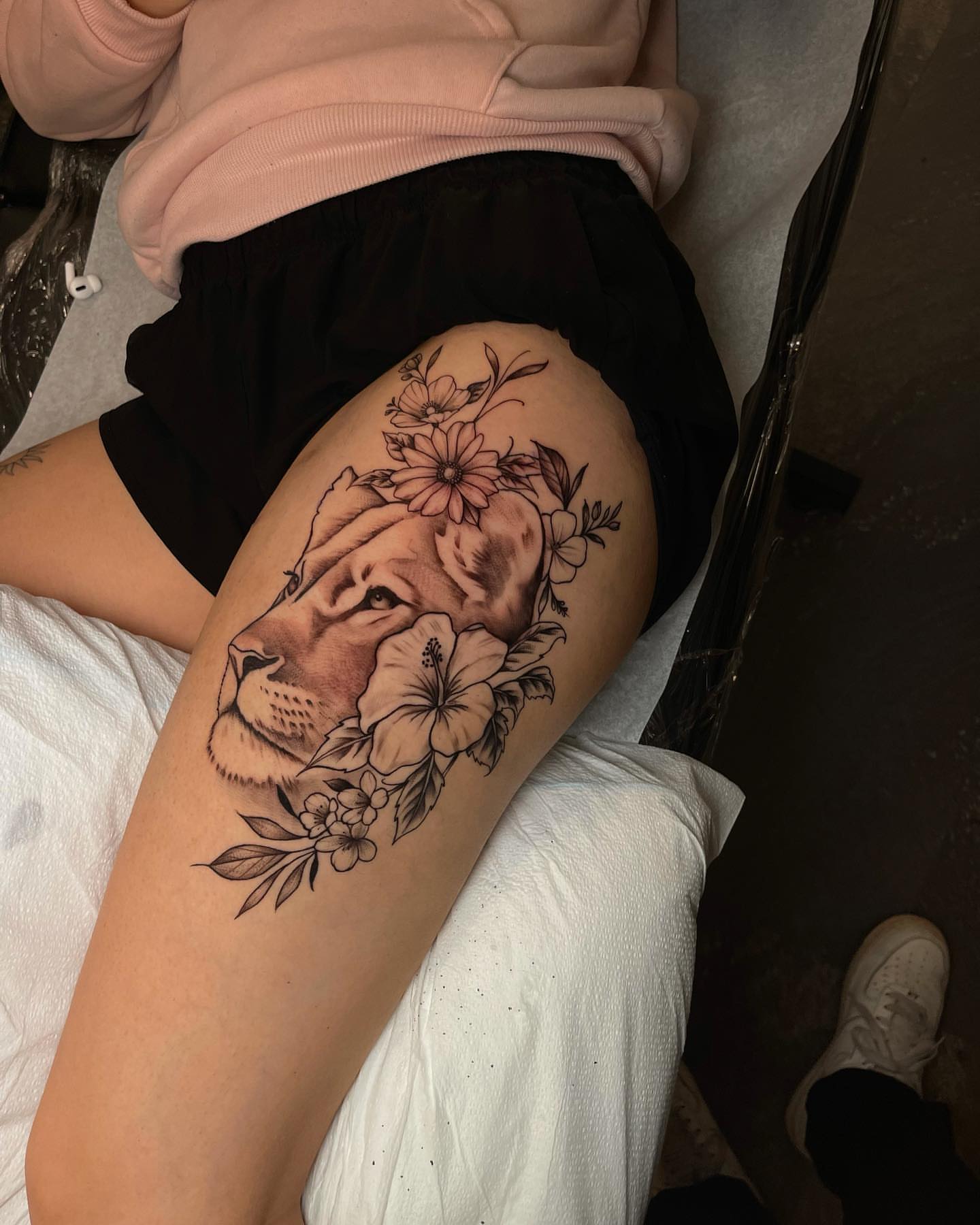 Tattoo by @artofshadow โ black_and_grey, realism