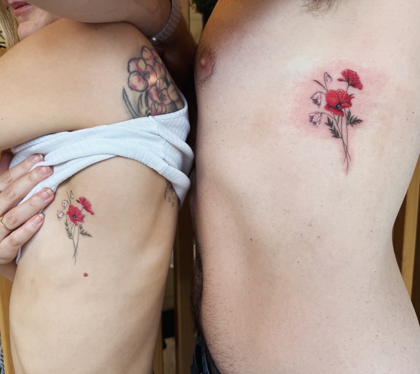Tattoo by @clairejames_tattoo — watercolor