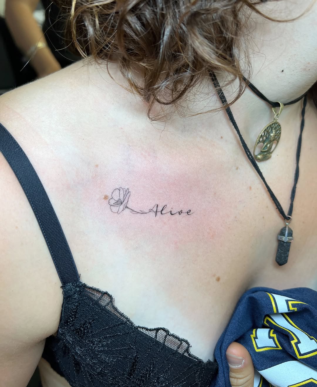 Tattoo by @takyro_finelinetattoo — fine_line, lettering_script