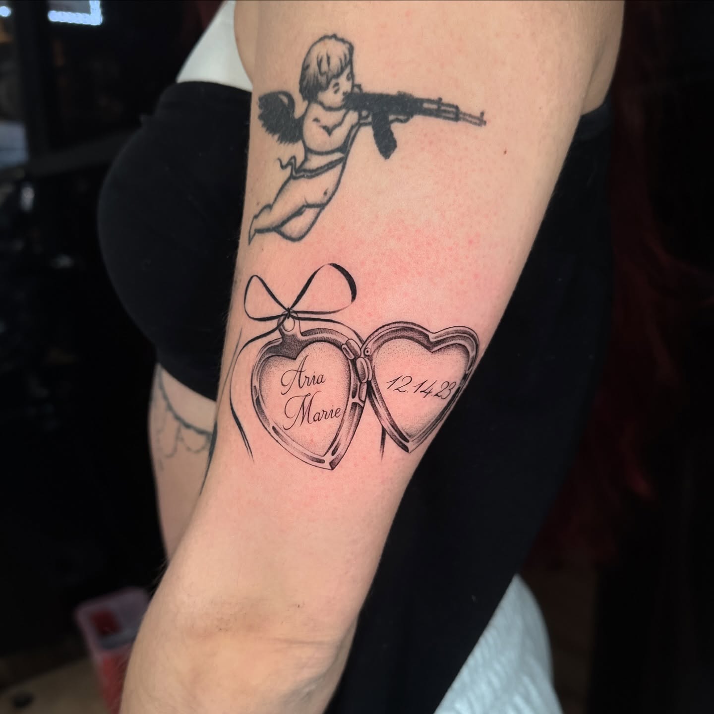 Tattoo by @mortatattoos β black_and_grey