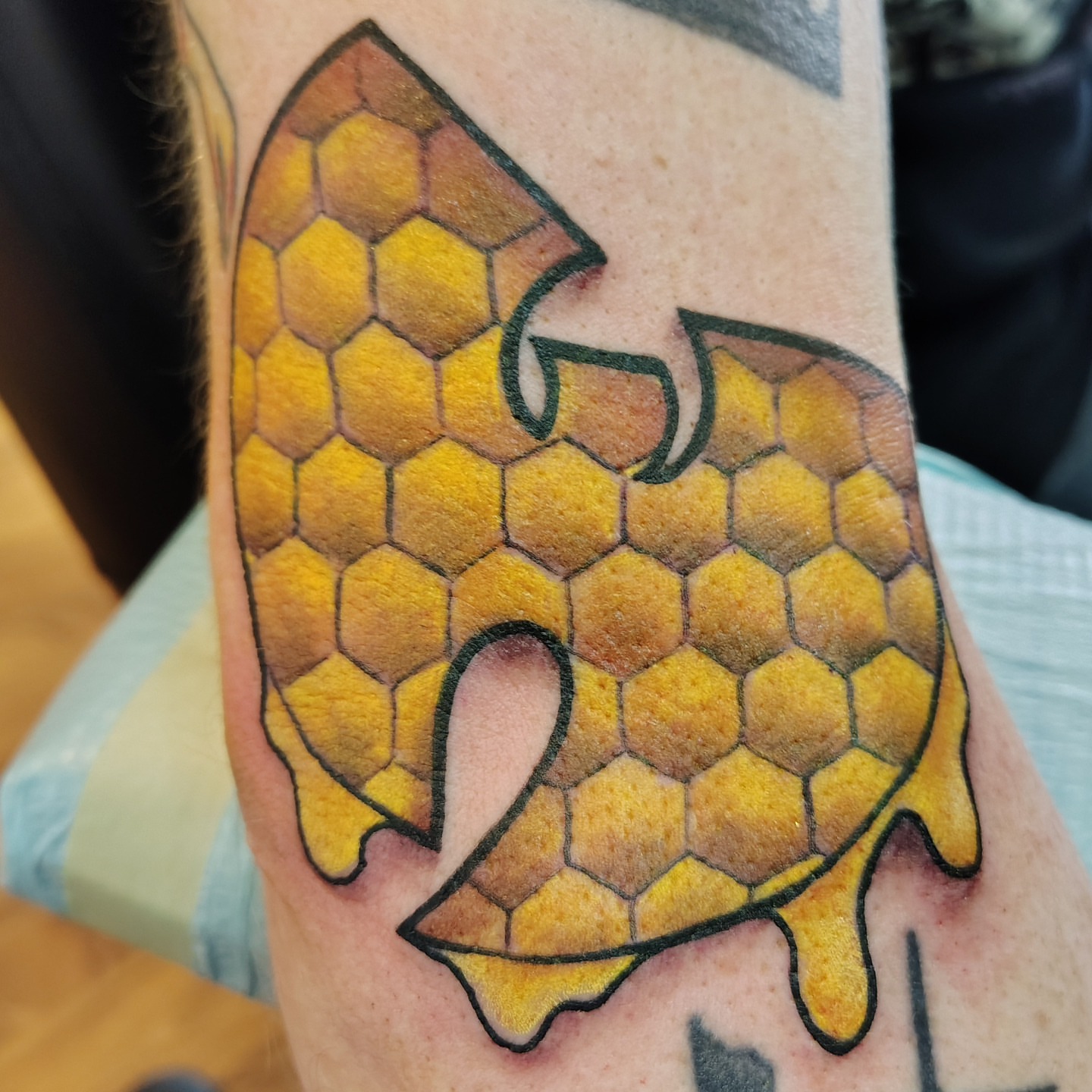 Tattoo by @nickybridgewater — geometric