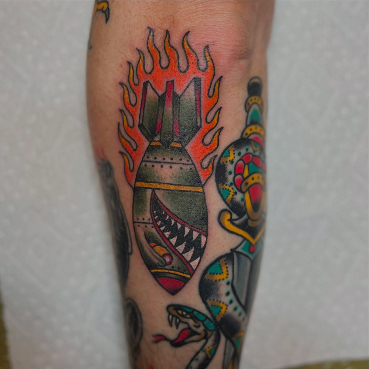 Tattoo by @braytontattoos — american_traditional