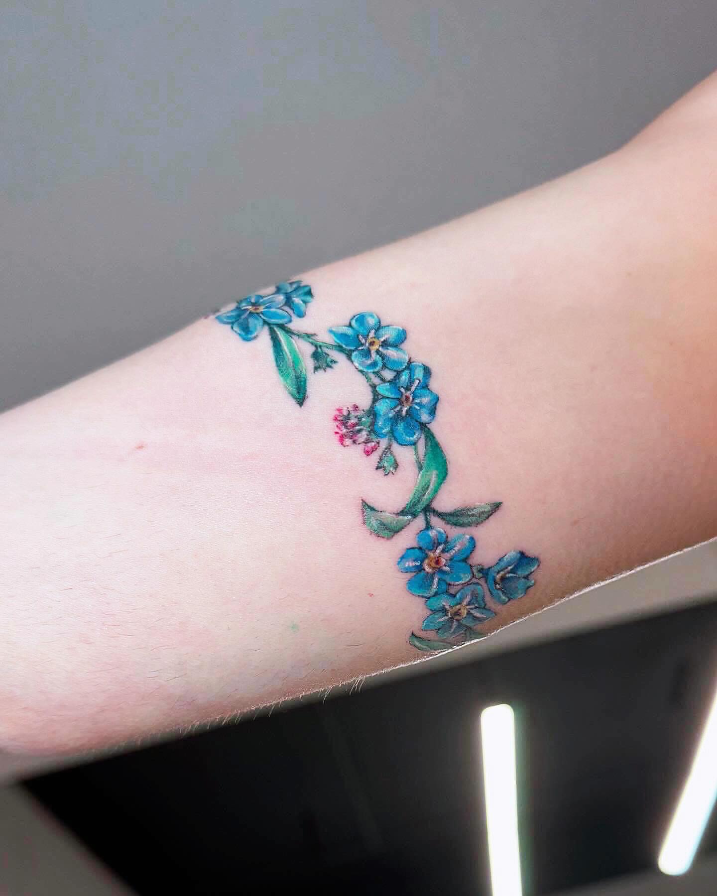Tattoo by @jae.tattoos — watercolor