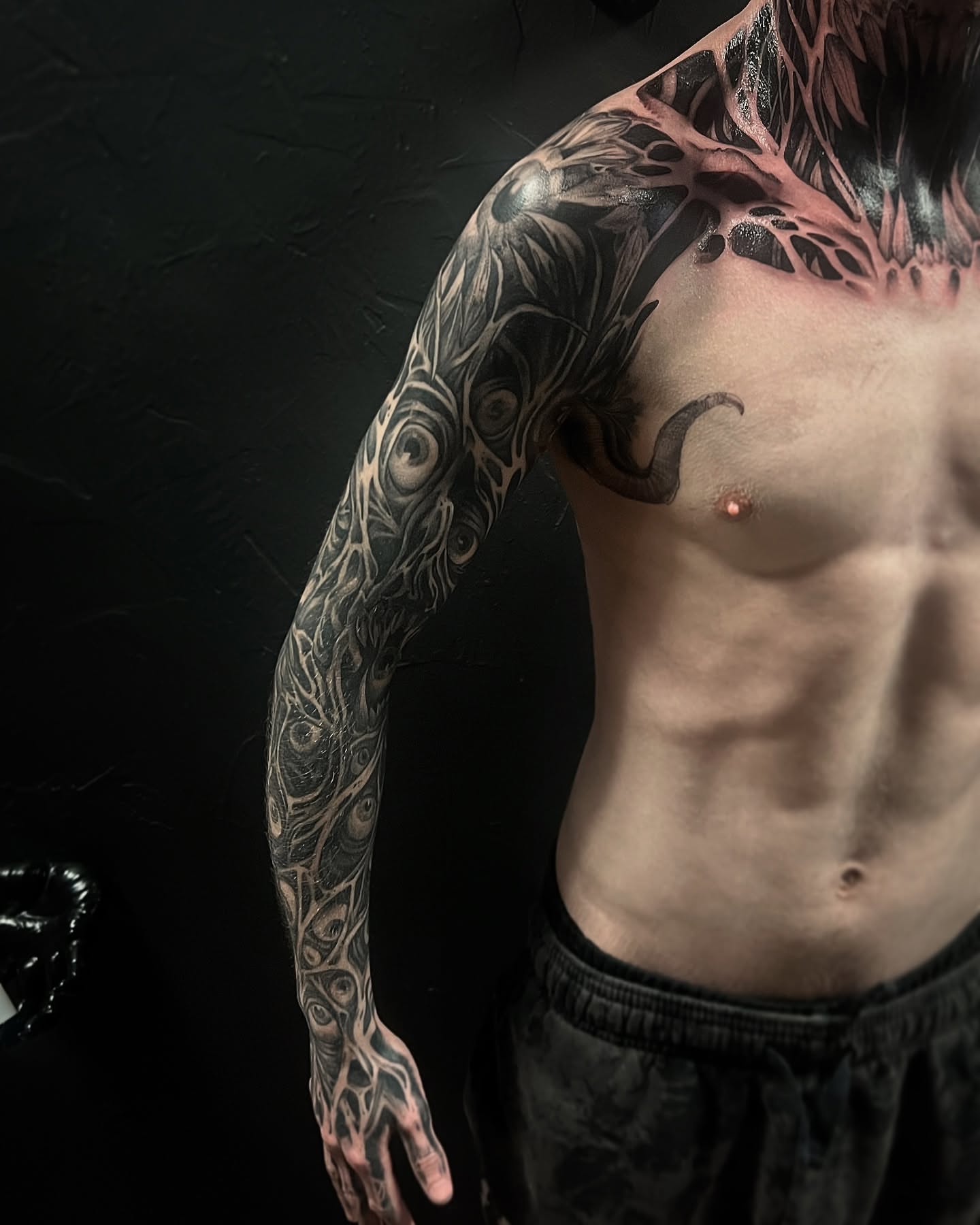 Tattoo by @katrina_oke — black_and_grey, realism