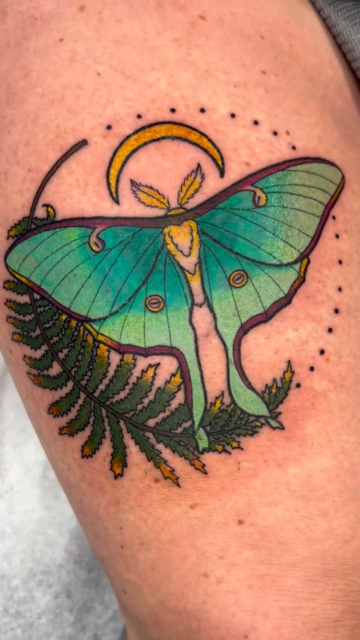 Tattoo by @stabbing_strawberries — neo_traditional, realism