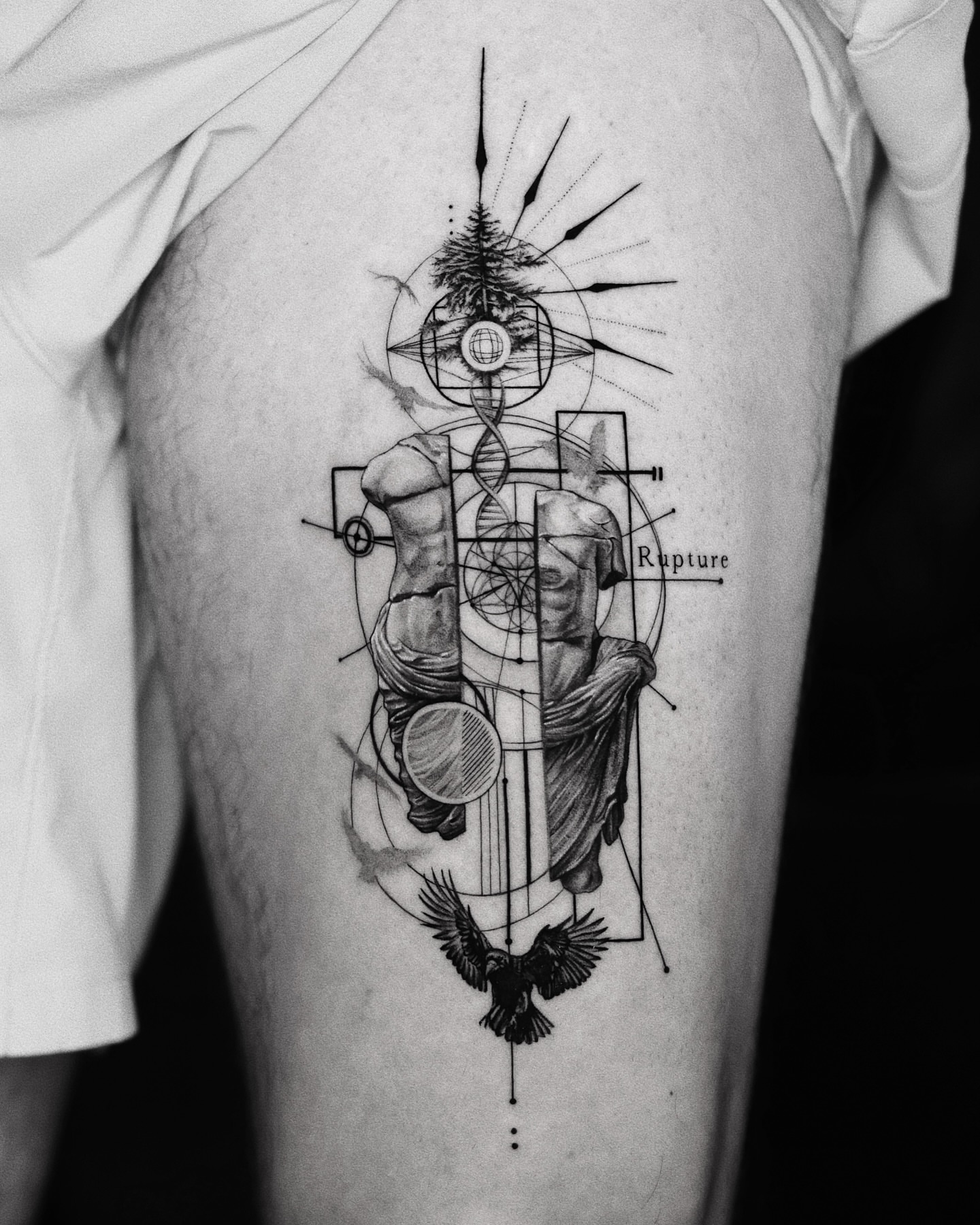 Tattoo by @gayitattoo — geometric