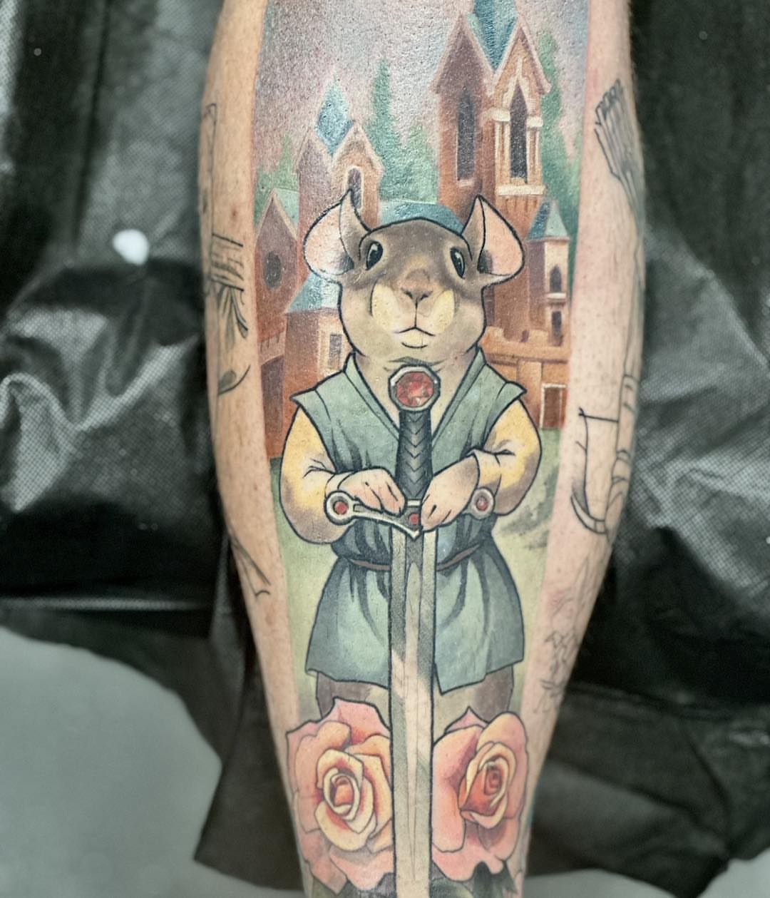 Tattoo by @artbyharper — illustrative