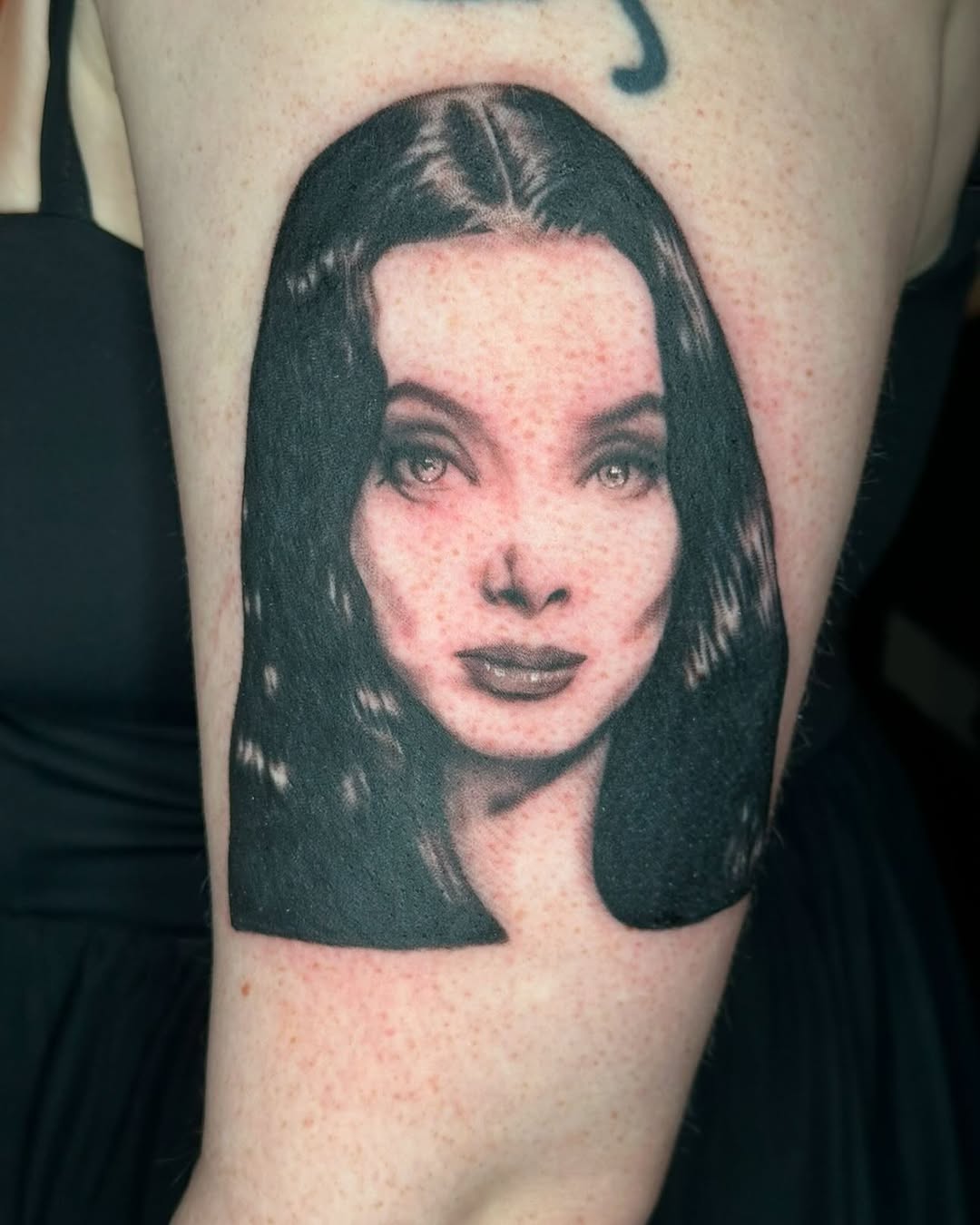 Tattoo by @spookyboo_tattoos — realism, black_and_grey