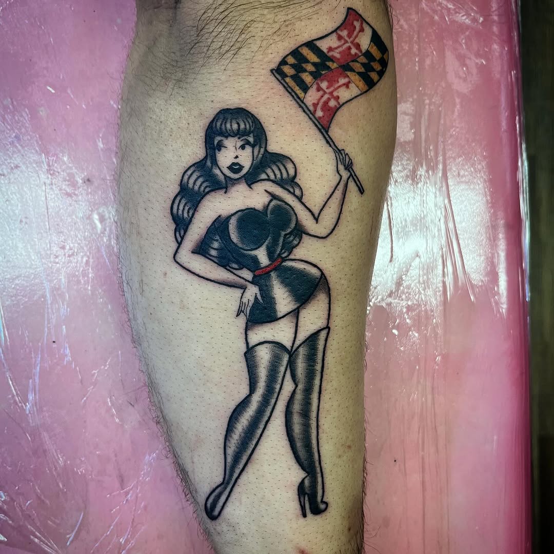 Tattoo by @lilacmourningink — american_traditional