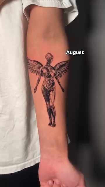 Tattoo by @the.jujueffect — black_and_grey, realism