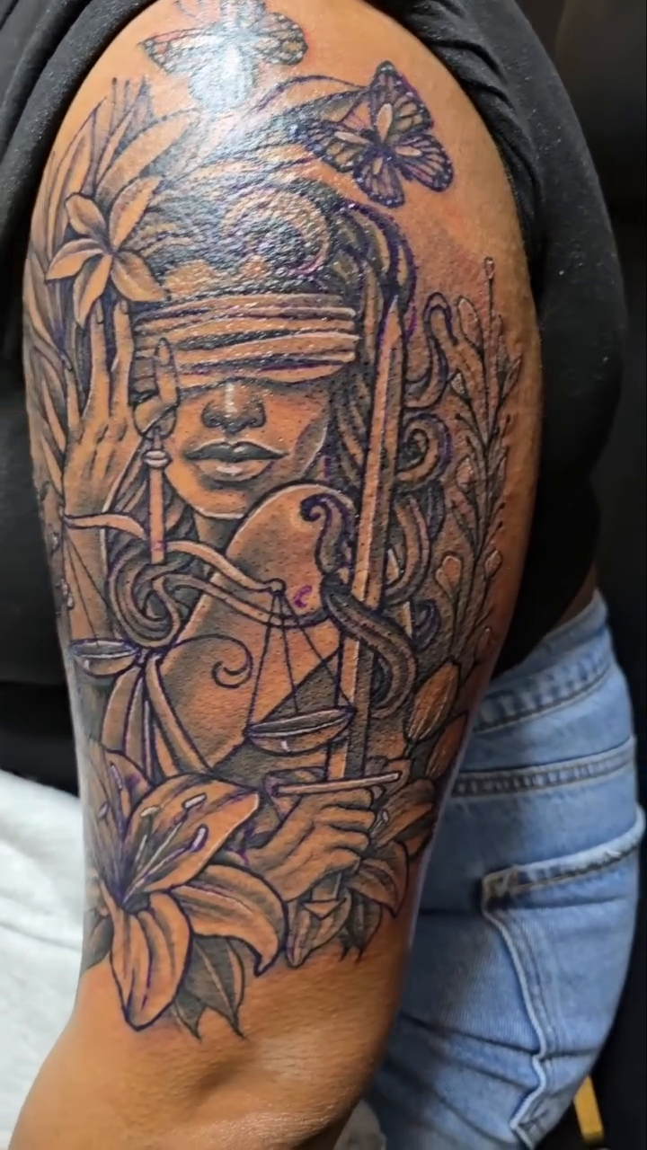 Tattoo by @v.tattooz — black_and_grey, realism
