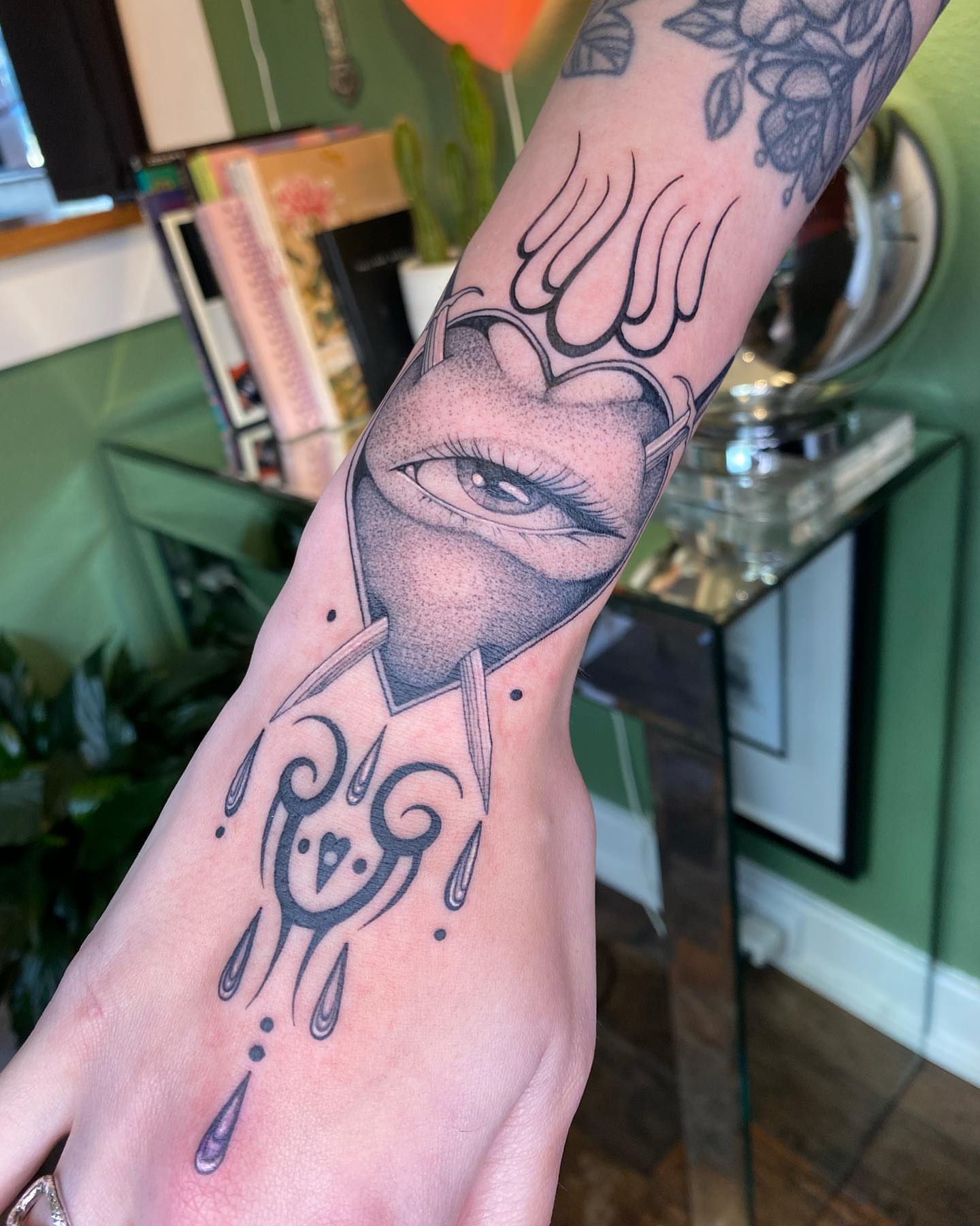 Tattoo by @halim.thedream β dotwork, realism
