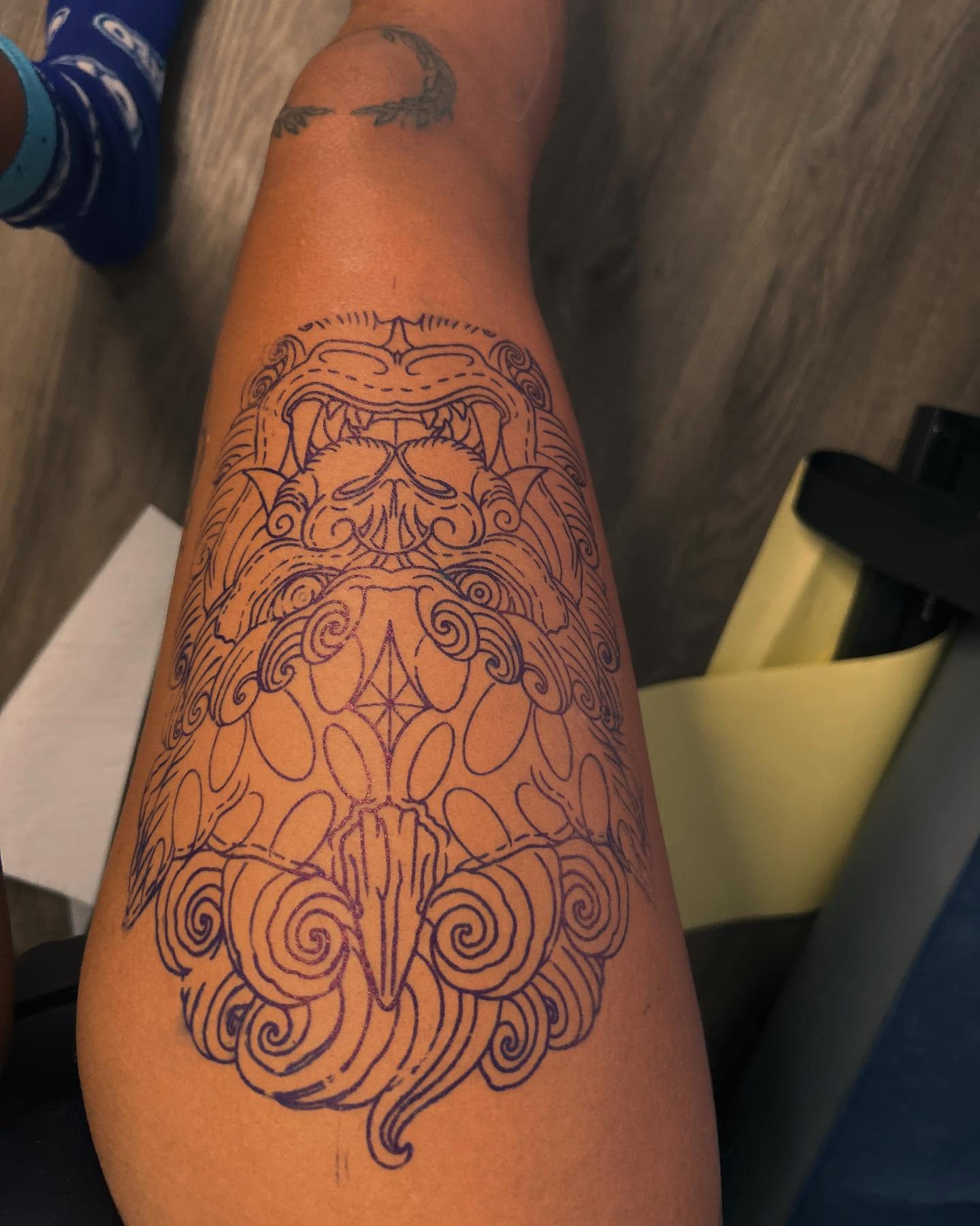 Tattoo by @ms.prettyink — geometric, ornamental