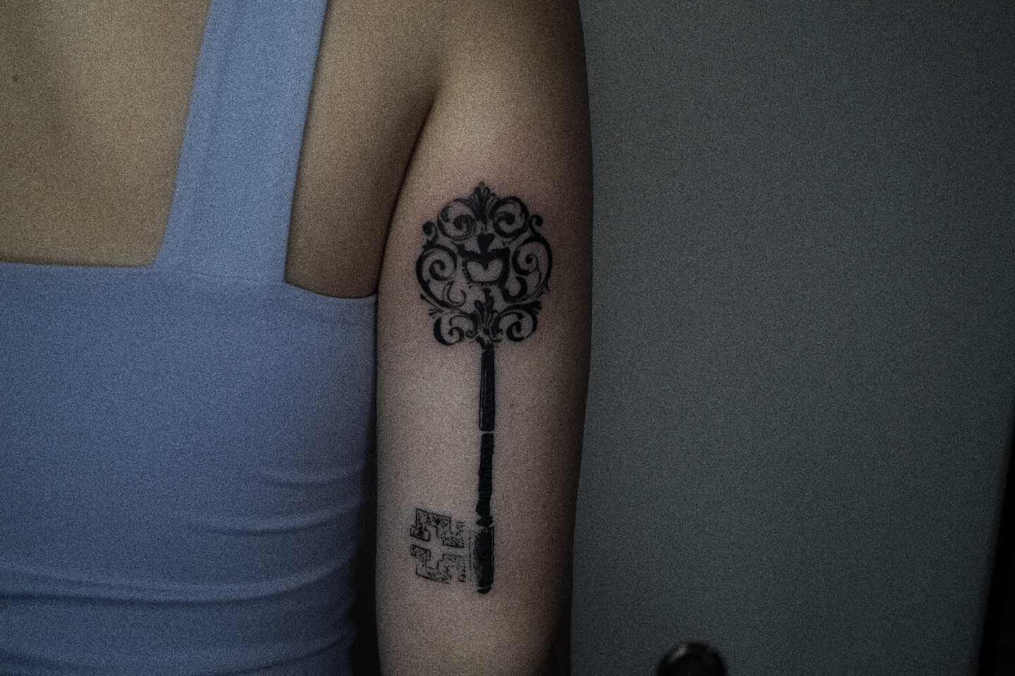 Tattoo by @musoutattoo — black_and_grey, ornamental