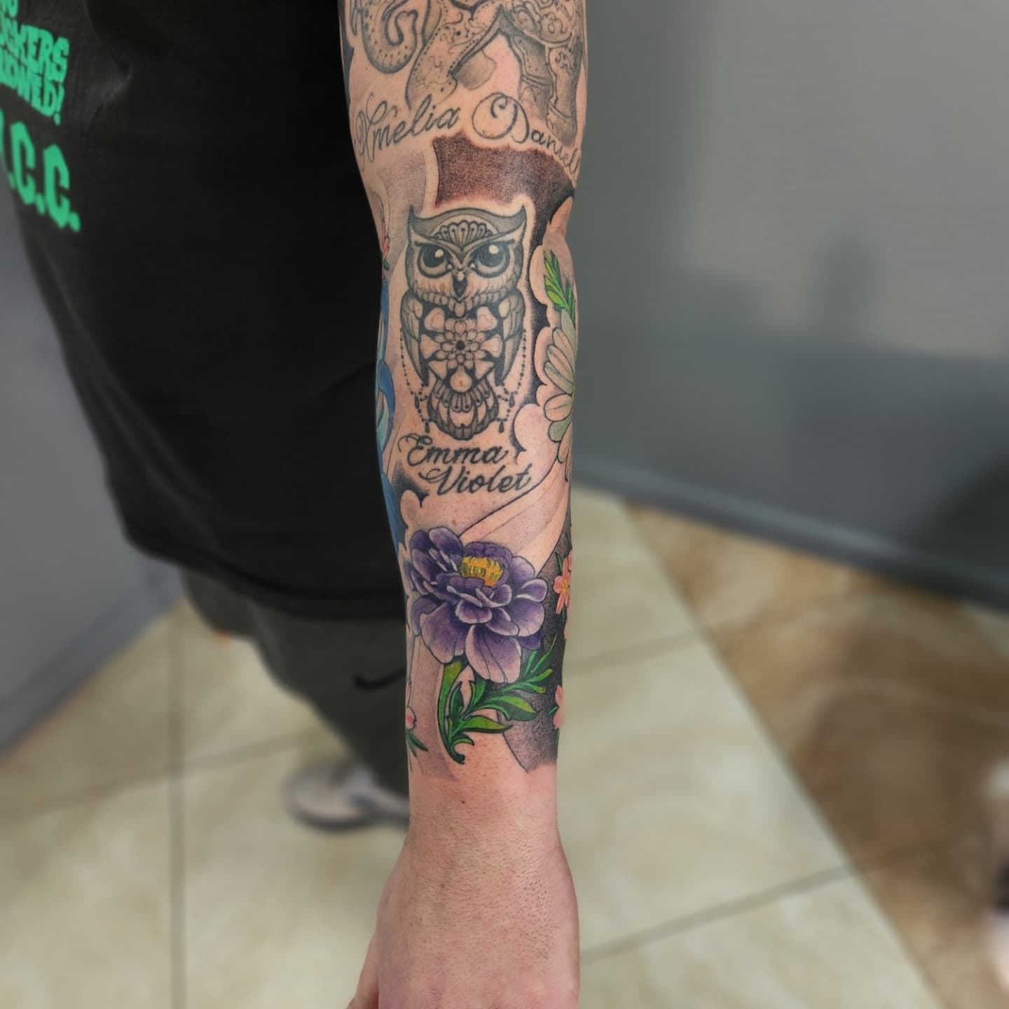 Tattoo by @dhankeytattooer — american_traditional, dotwork