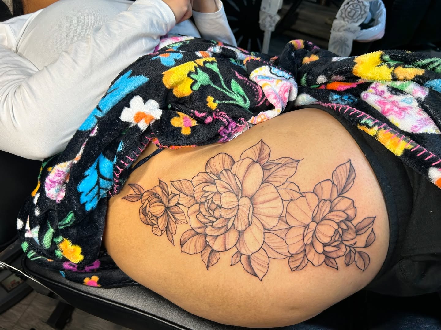 Tattoo by @mom_tats — black_and_grey