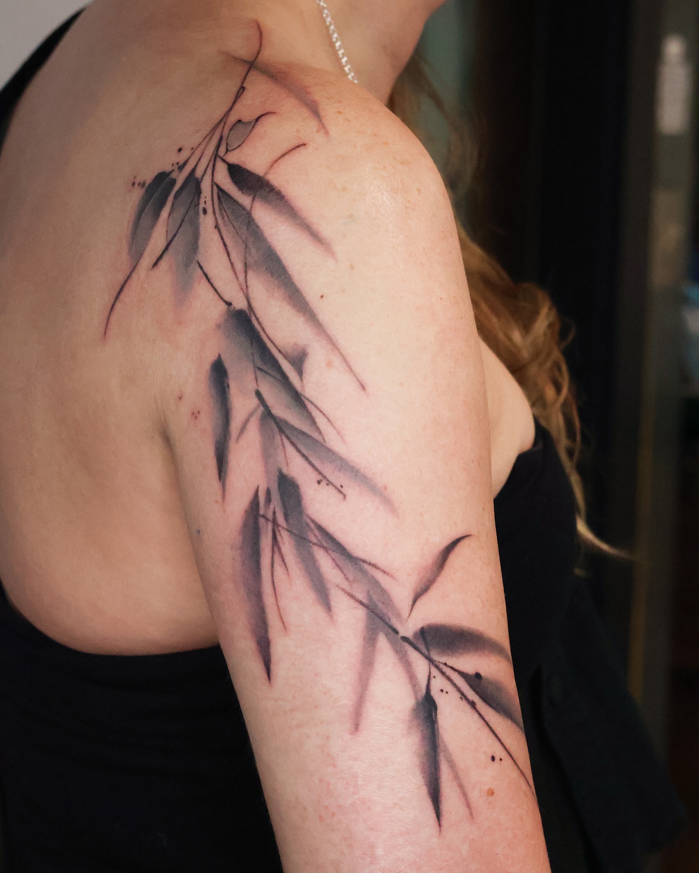 Tattoo by @kaki_tattooer — black_and_grey