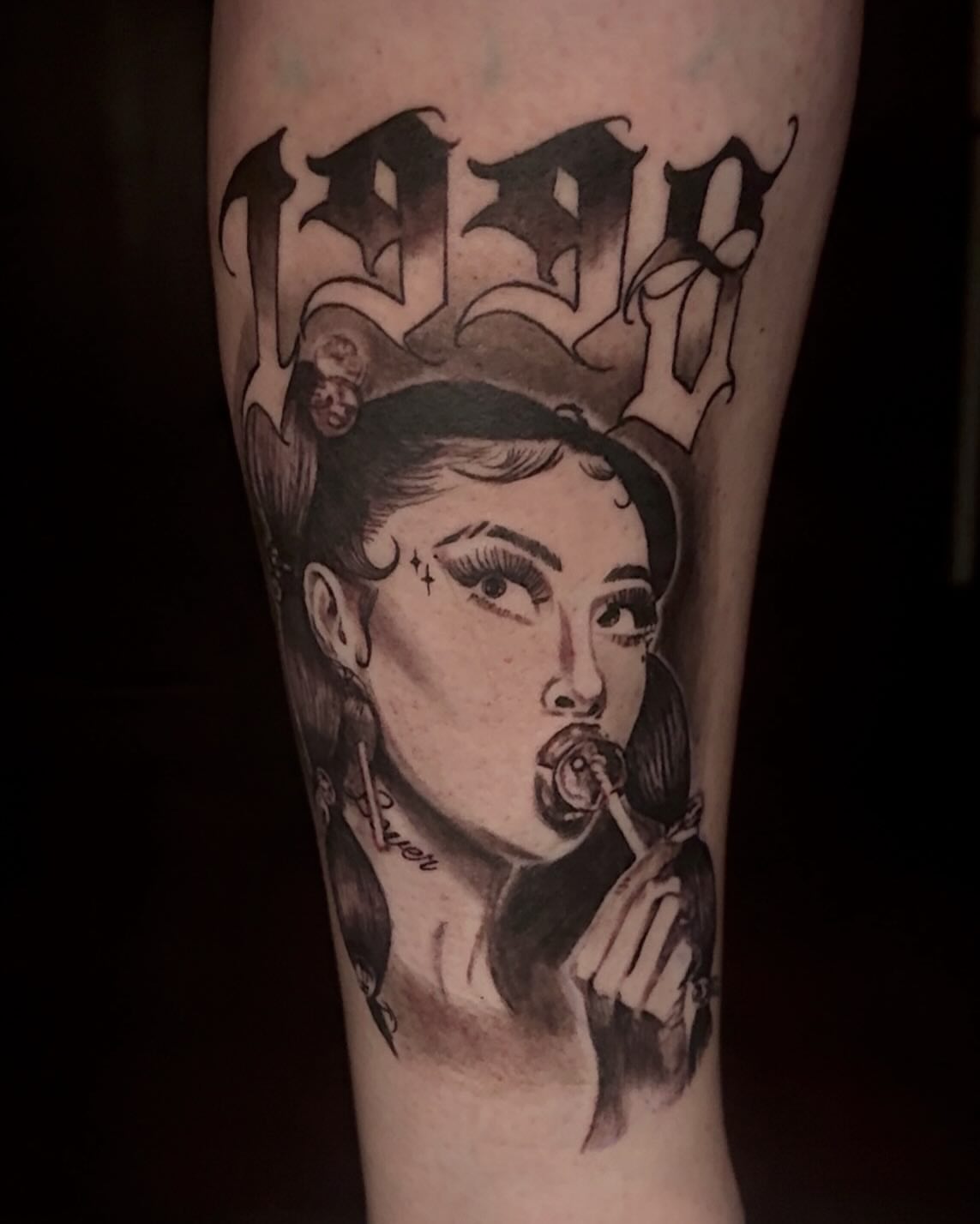 Tattoo by @beccactattoos — black_and_grey, realism