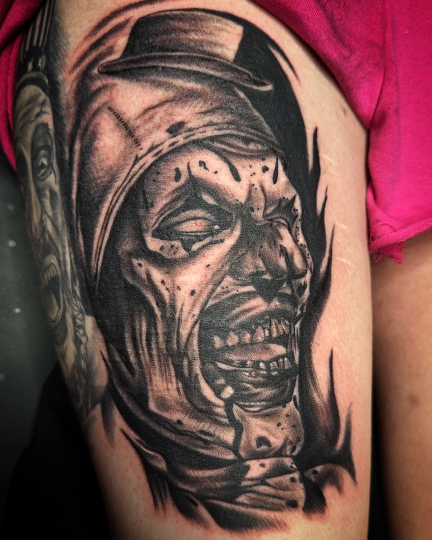 Tattoo by @jordonslagletattooer — realism, dark_realism