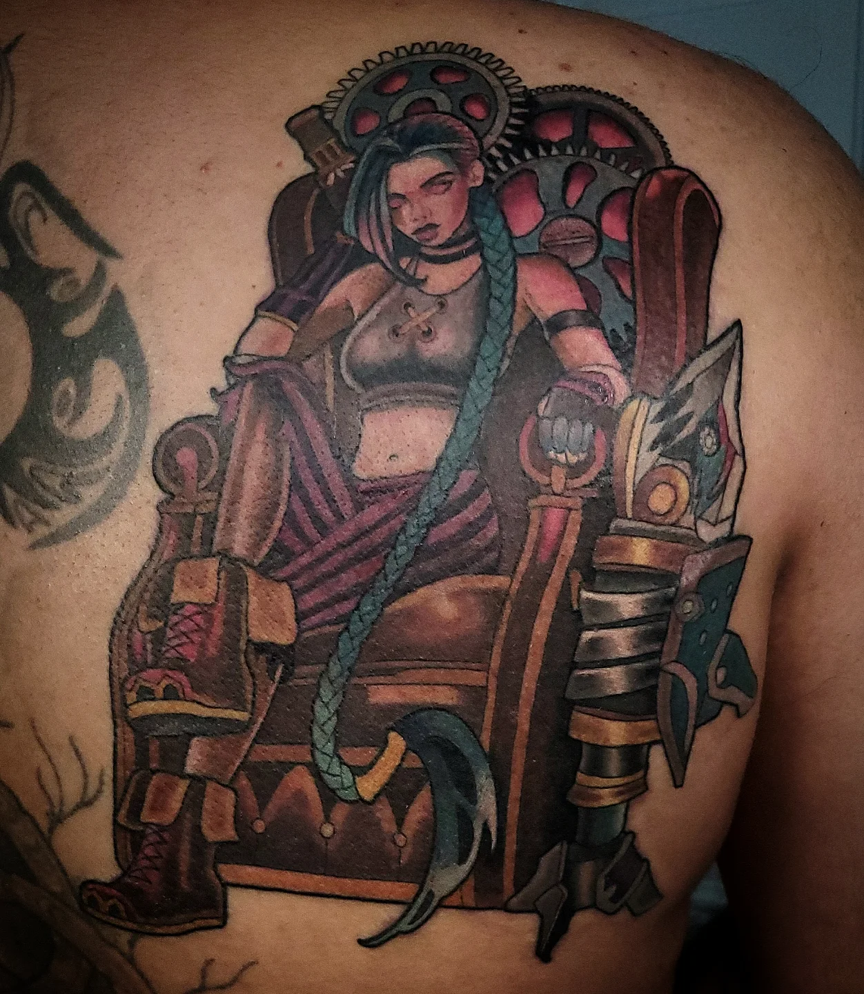 Tattoo by @beatboxtattoos — new_school, illustrative