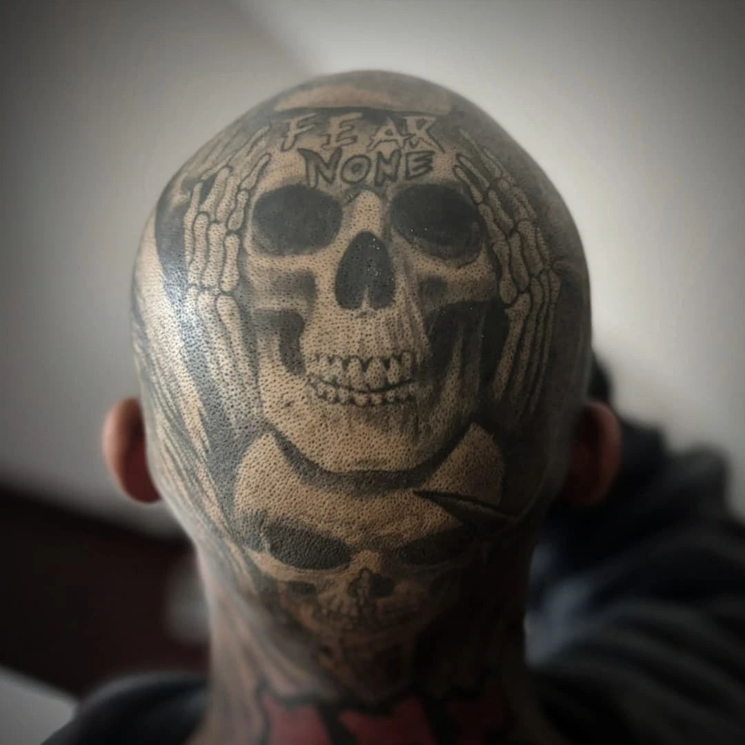 Tattoo by @markink__ β dotwork