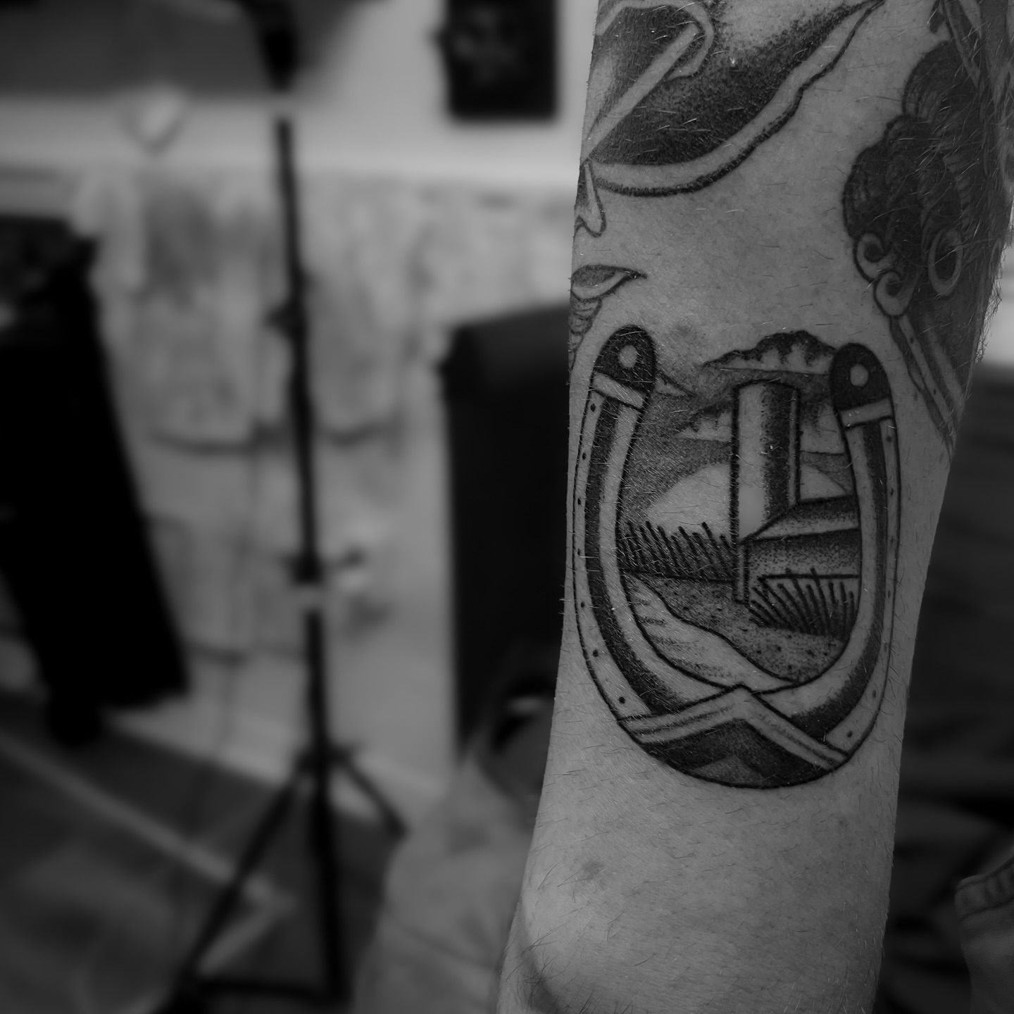 Tattoo by @emile_erikoff — dotwork