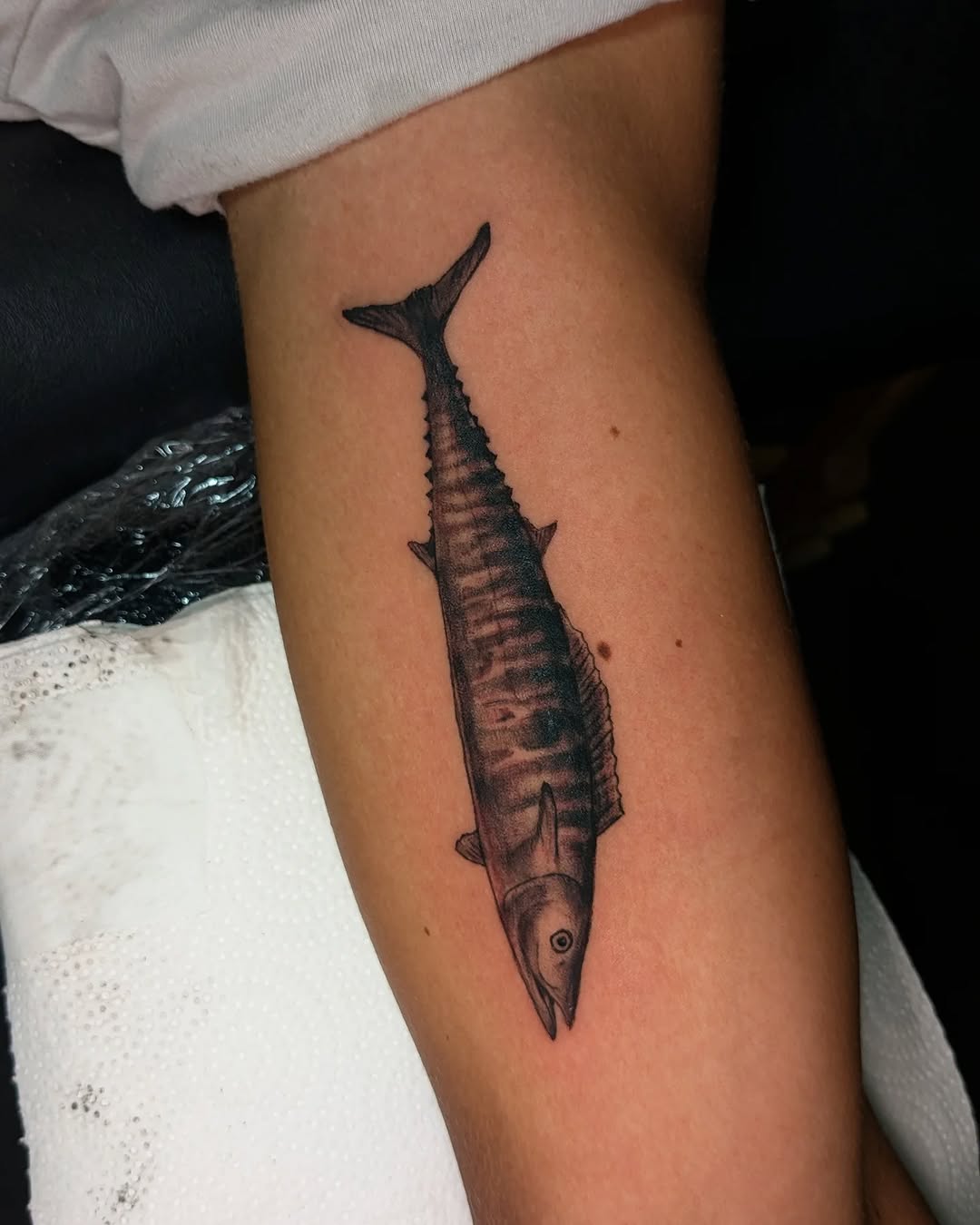 Tattoo by @jazihnotattoo — realism, black_and_grey