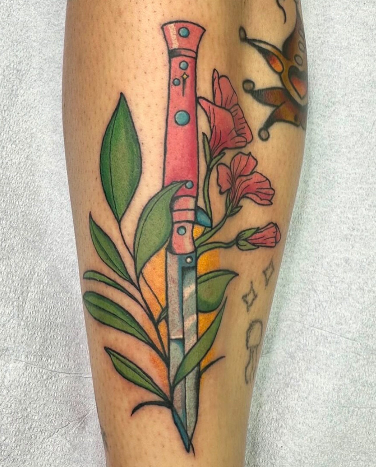 Tattoo by @anastrangebird — american_traditional