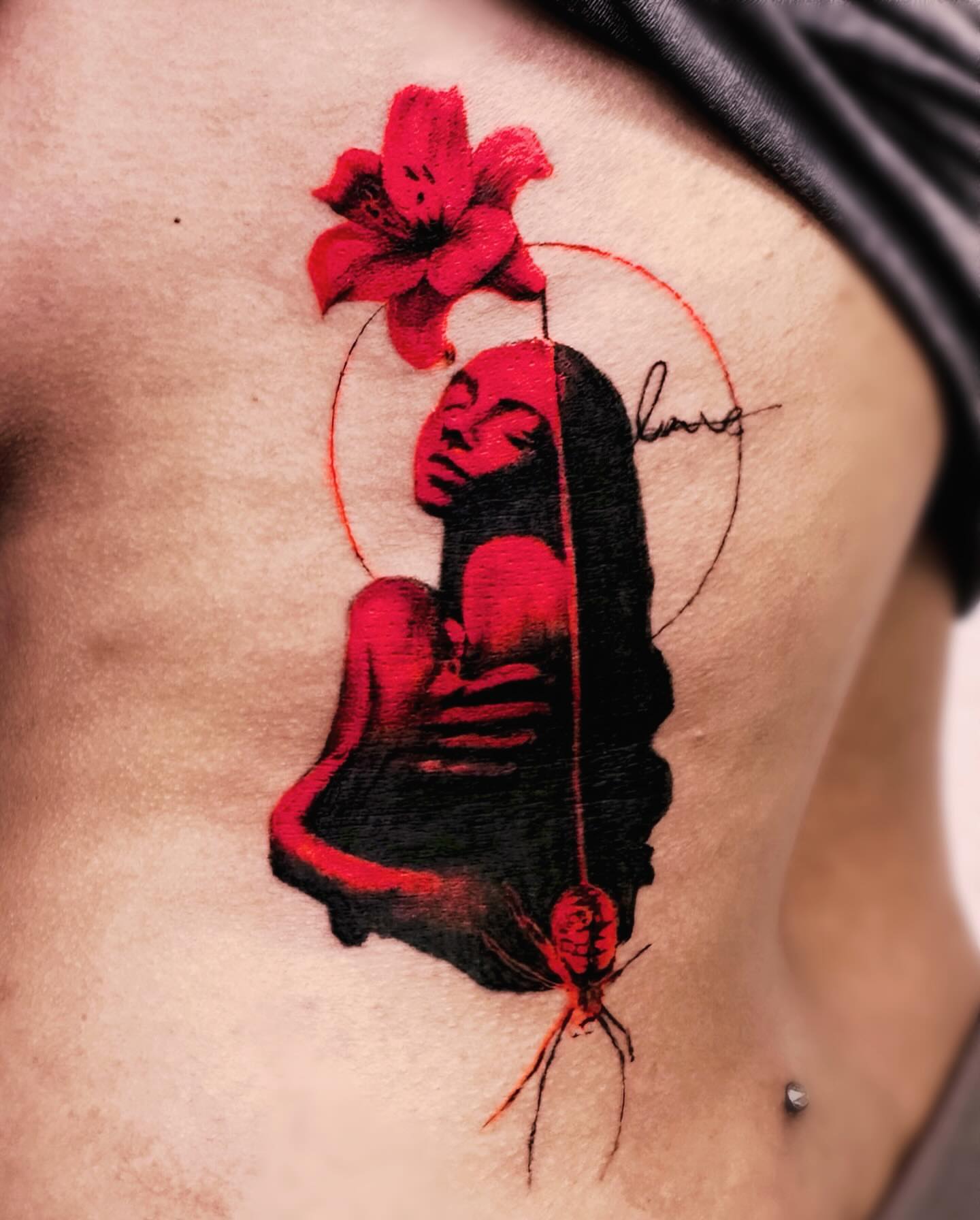 Tattoo by @effacermonexistence — realism, dark_realism