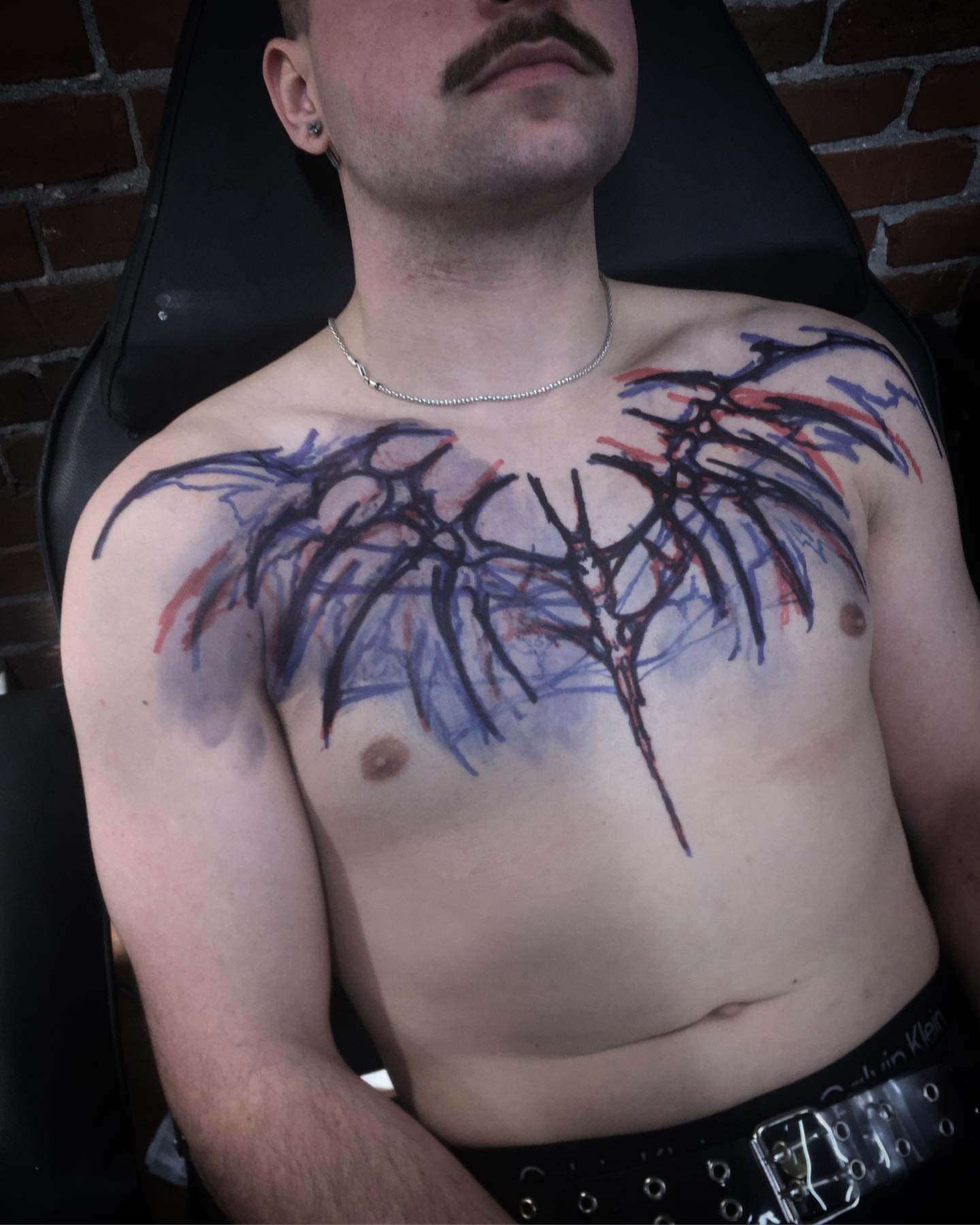 Tattoo by @hurtyoumore — watercolor