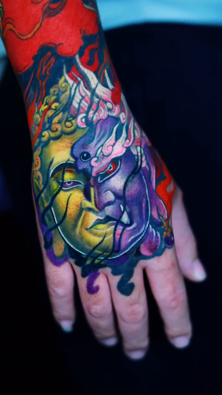 Tattoo by @tailors_truong — japanese_irezumi, neo_traditional