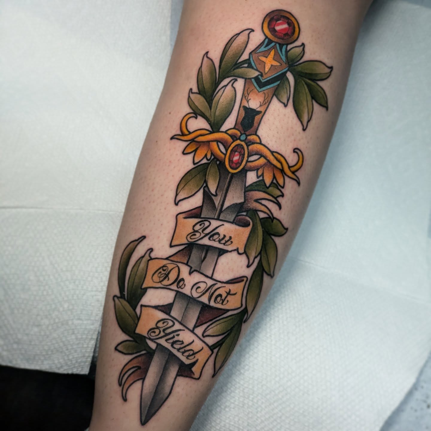 Tattoo by @ellietattoos — american_traditional