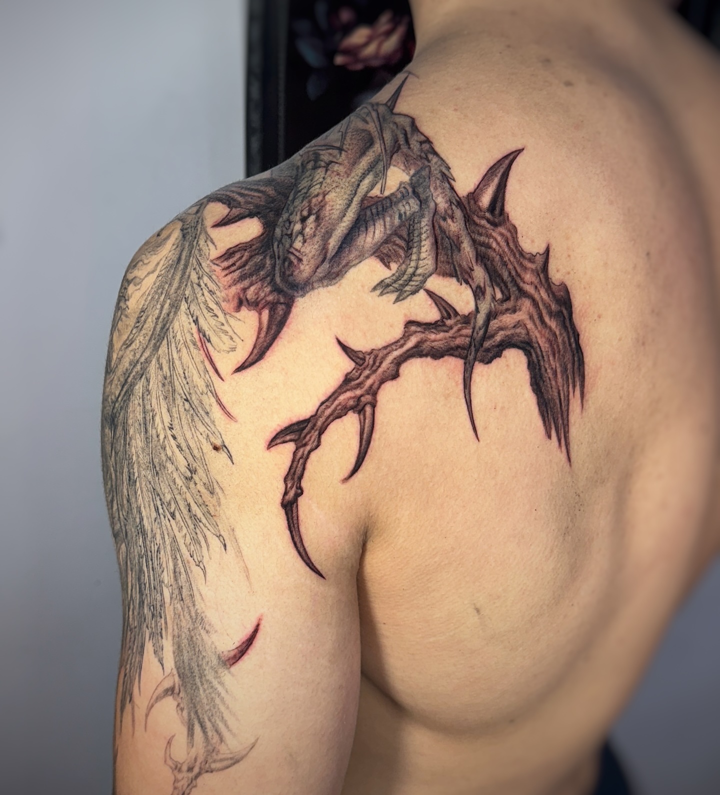 Tattoo by @jeminren — realism, dark_realism