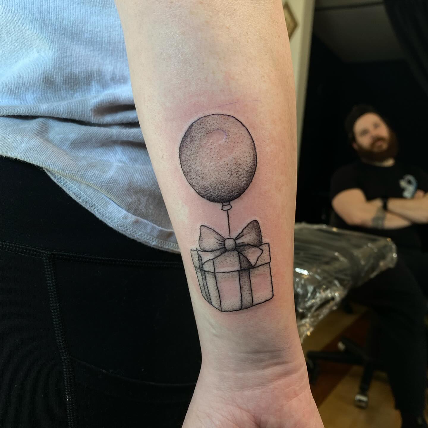 Tattoo by @artistofflesh — dotwork, realism