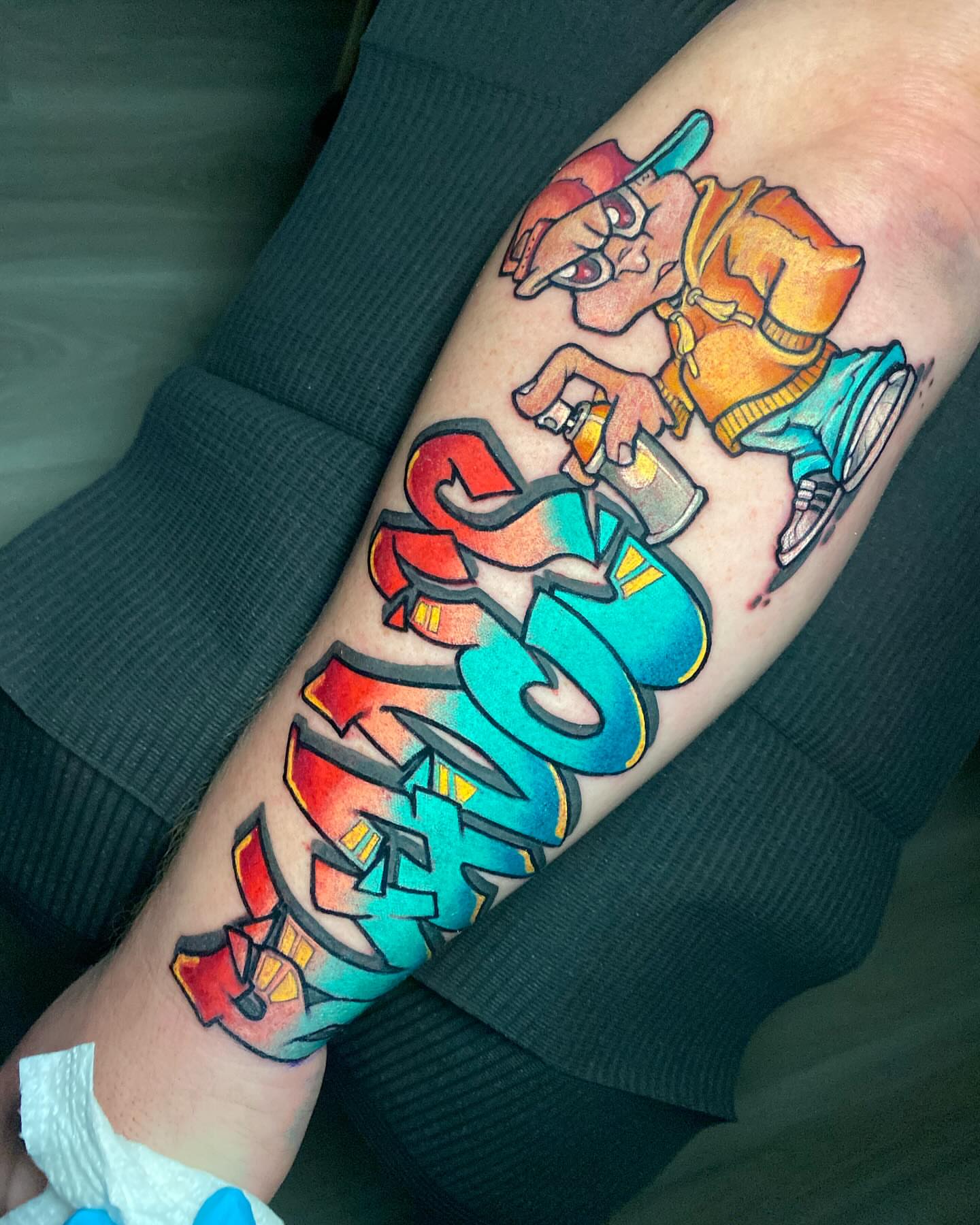 Tattoo by @art_by_dropkickdan — new_school