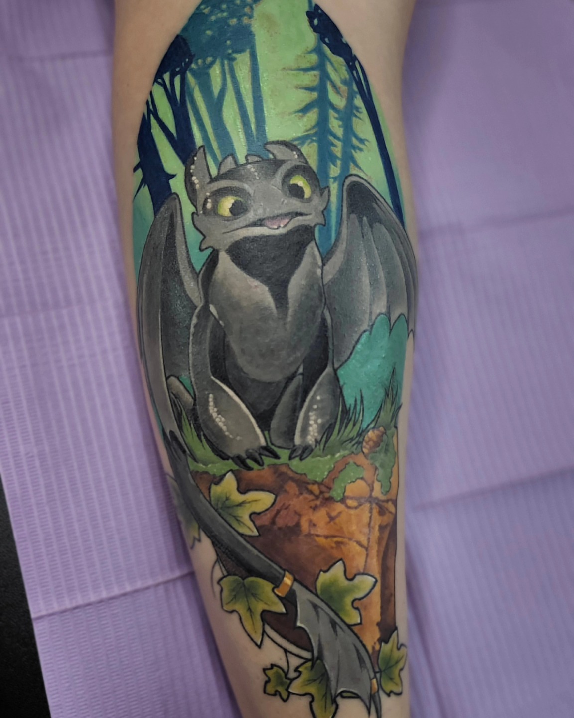 Tattoo by @inked_cupcake_tattooer — illustrative