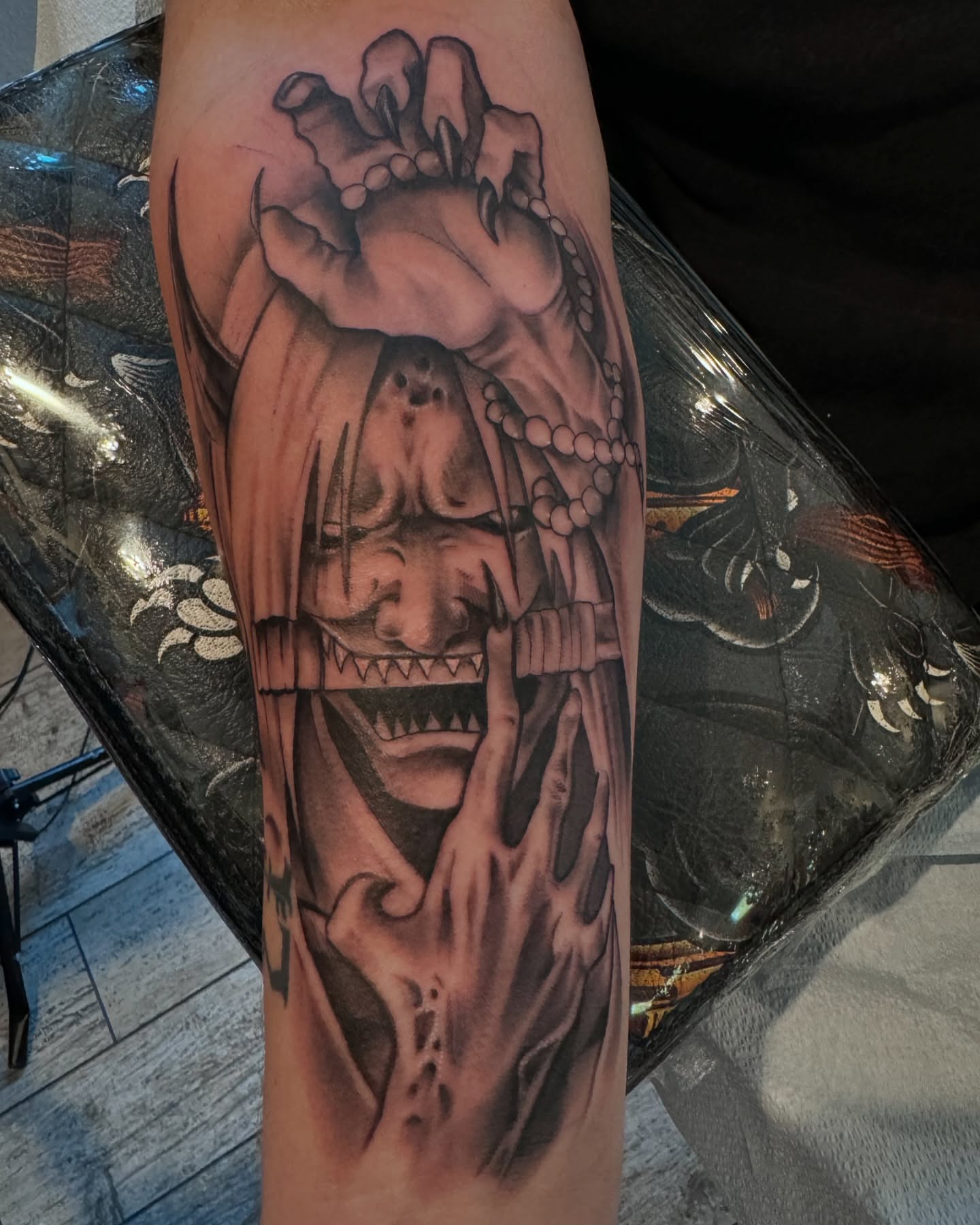 Tattoo by @dannysan14 — dark_realism