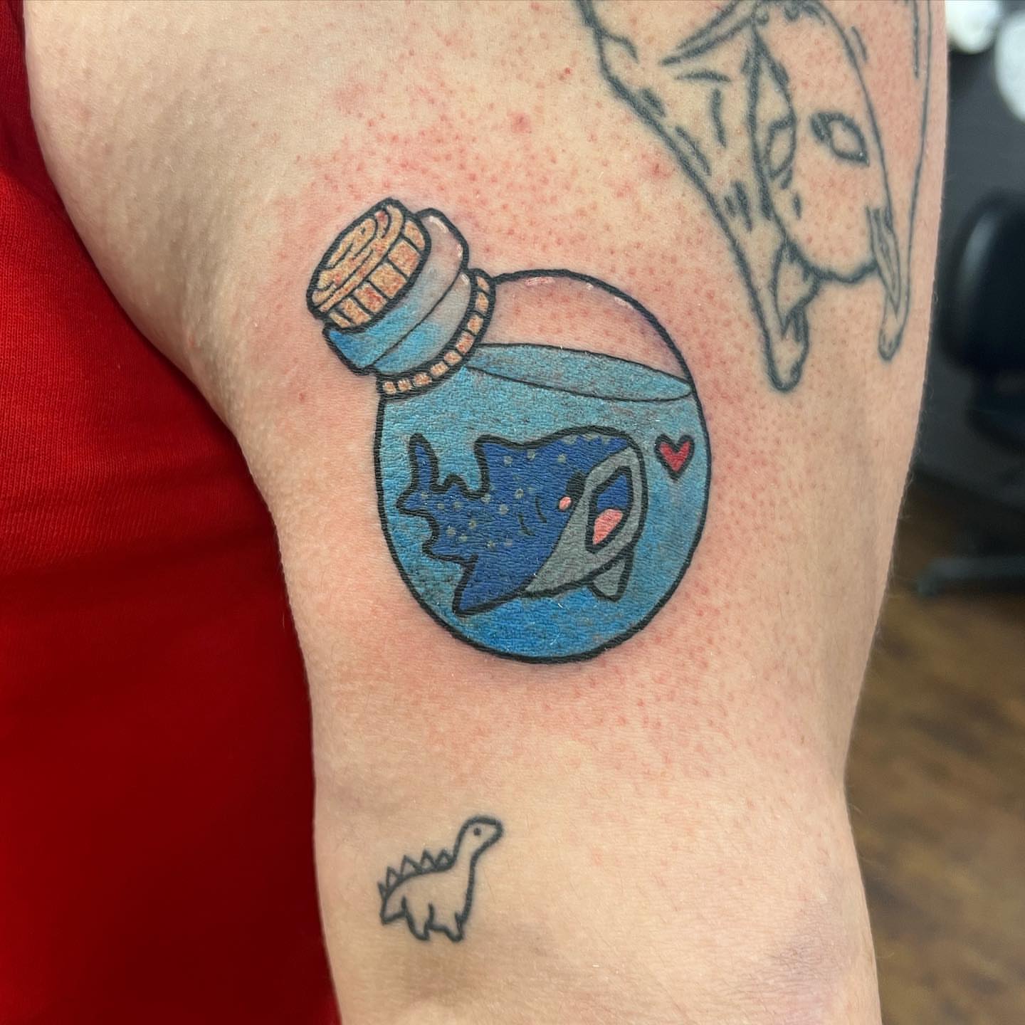Tattoo by @allisoninkstattoo — dotwork