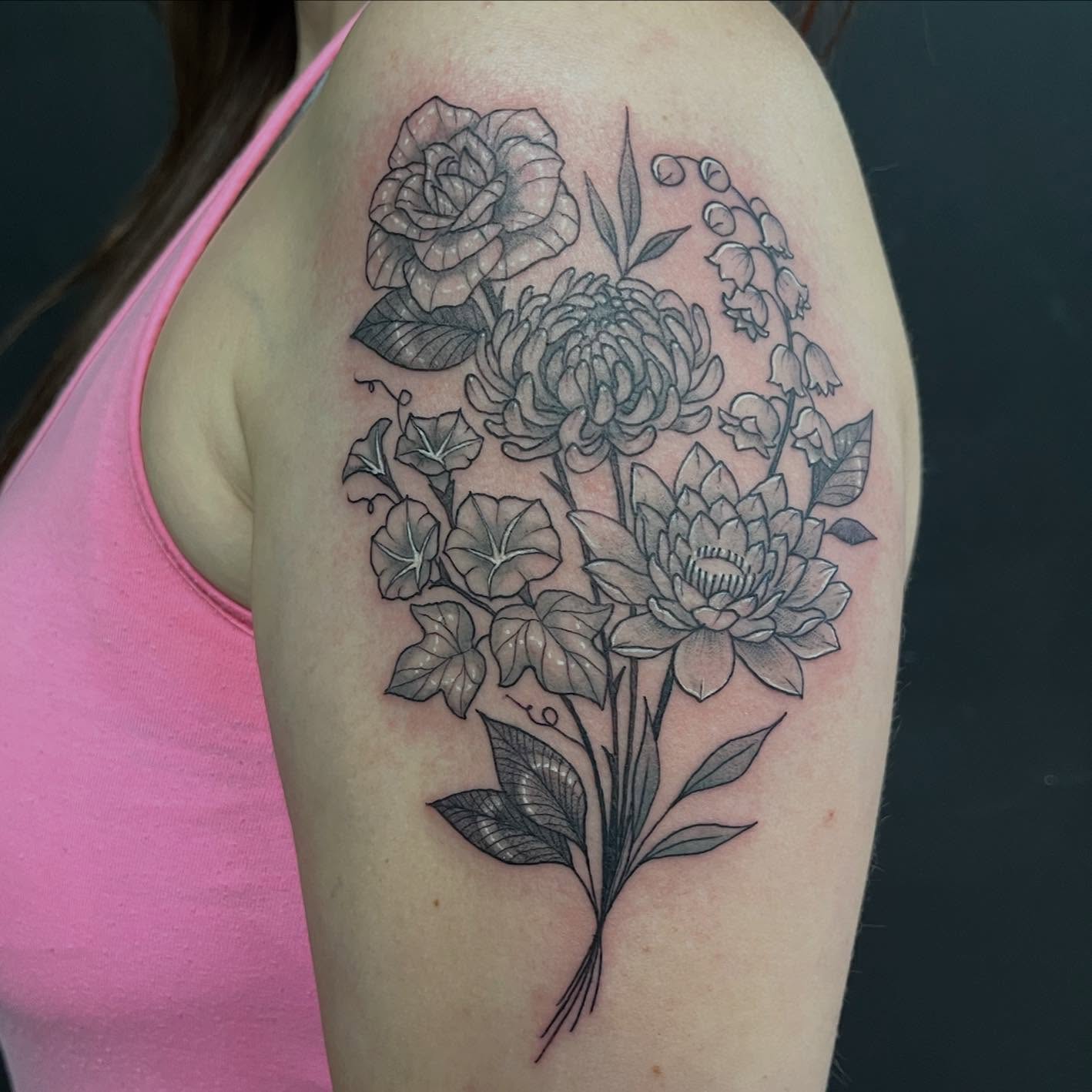 Tattoo by @damnginatattoos โ black_and_grey, realism