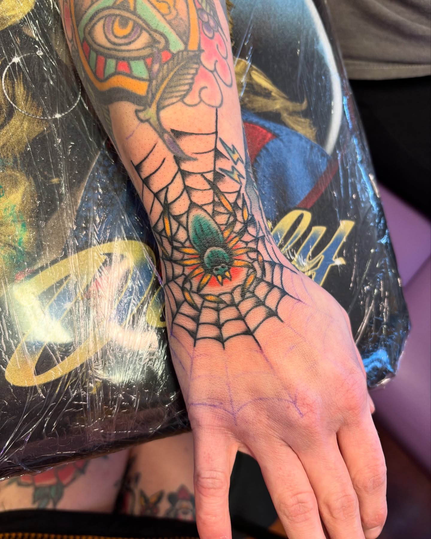 Tattoo by @angie_izbell — geometric