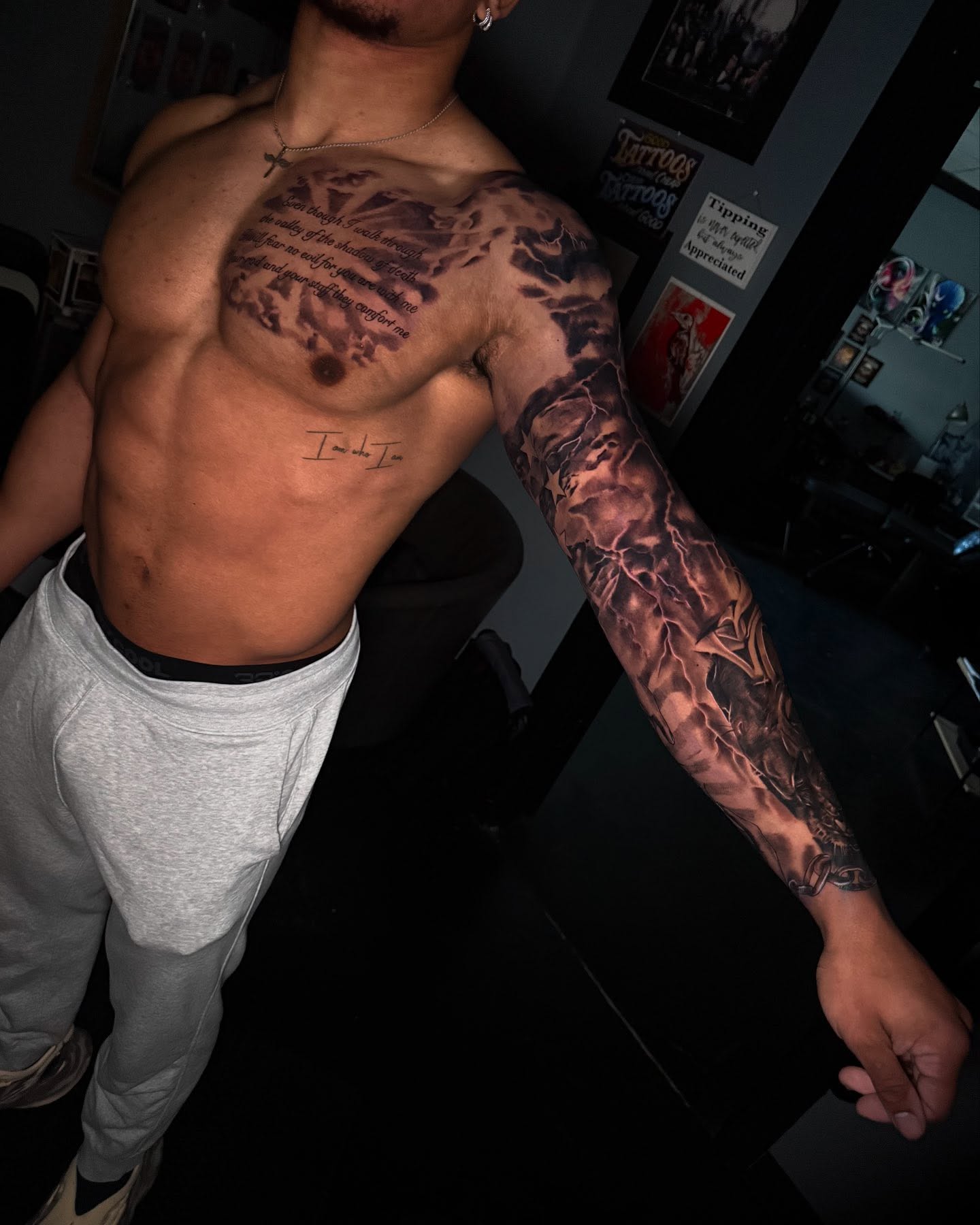 Tattoo by @tattoosbybatch — black_and_grey