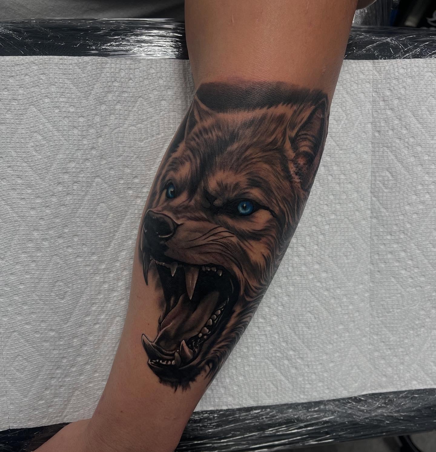 Tattoo by @bradbodenbendertattoos — realism, dark_realism