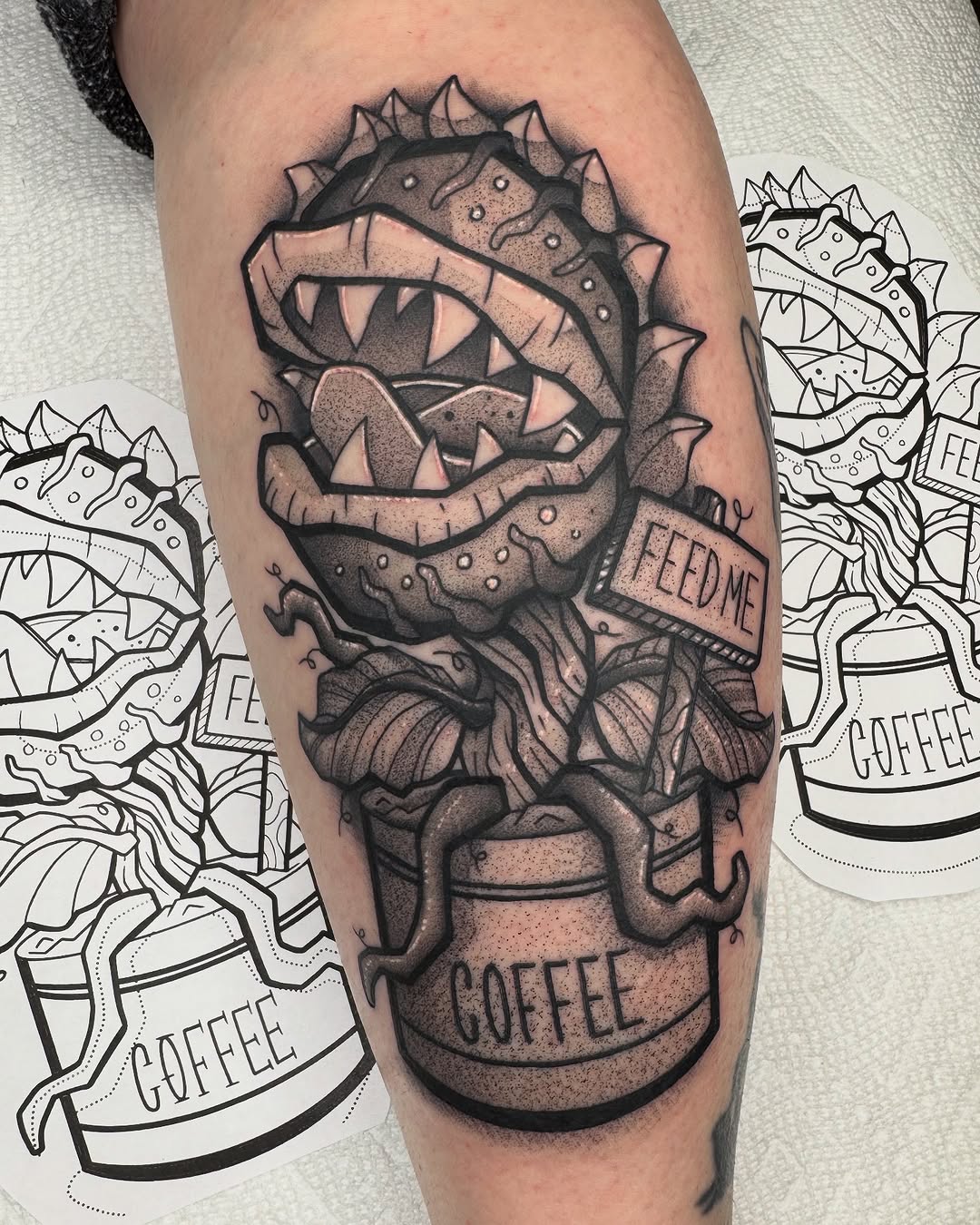 Tattoo by @donniebydesign — black_and_grey, realism